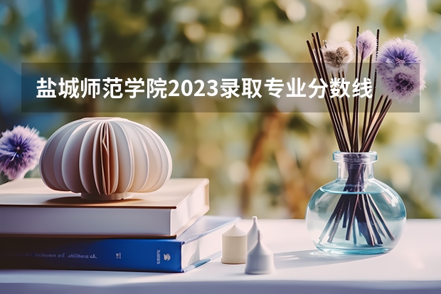 盐城师范学院2023录取专业分数线是多少