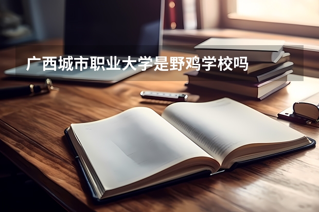 广西城市职业大学是野鸡学校吗