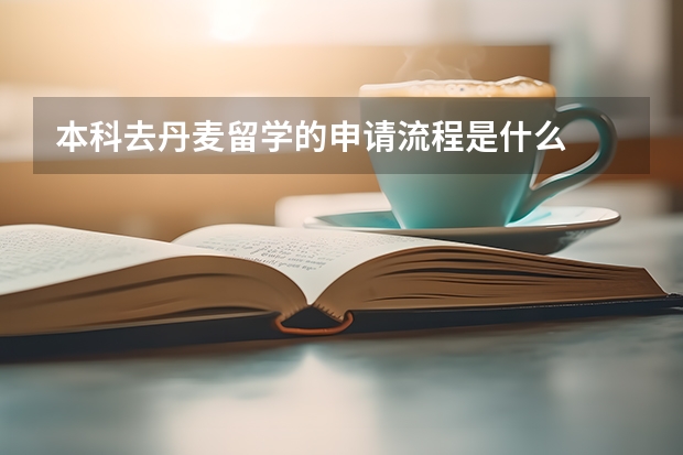 本科去丹麦留学的申请流程是什么