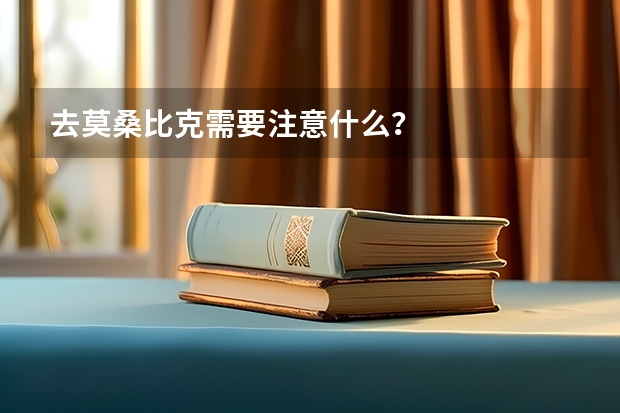 去莫桑比克需要注意什么？