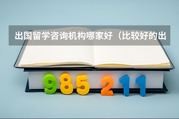 出国留学咨询机构哪家好（比较好的出国留学机构）