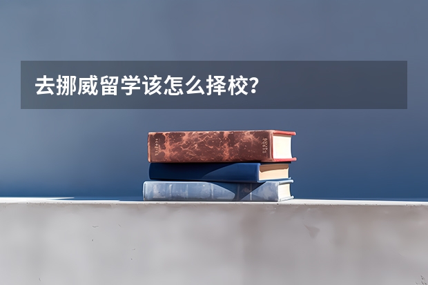 去挪威留学该怎么择校？