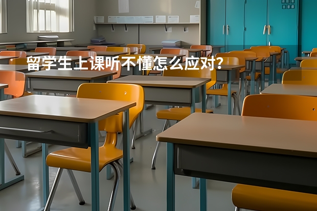 留学生上课听不懂怎么应对？