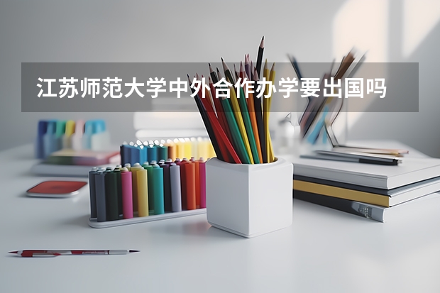 江苏师范大学中外合作办学要出国吗