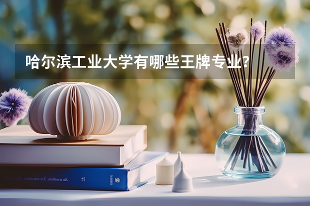 哈尔滨工业大学有哪些王牌专业？