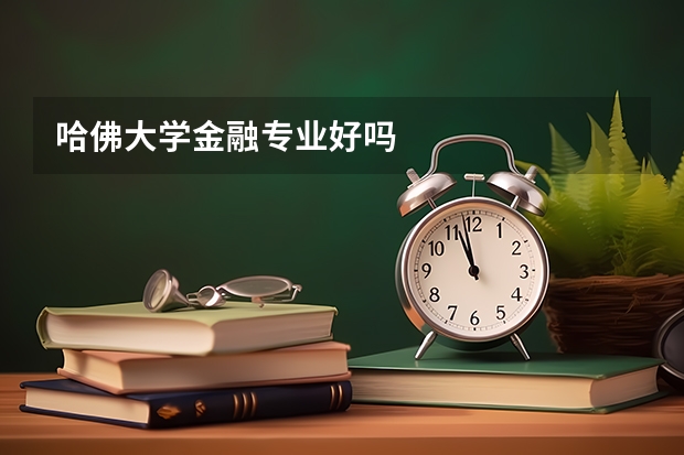 哈佛大学金融专业好吗