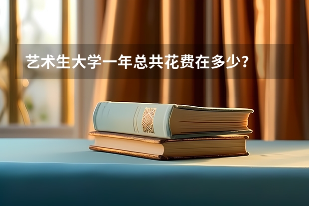 艺术生大学一年总共花费在多少？