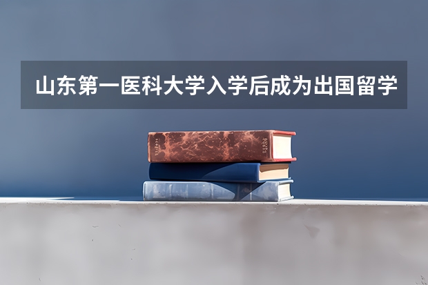 山东第一医科大学入学后成为出国留学生或交换生的机会大吗？