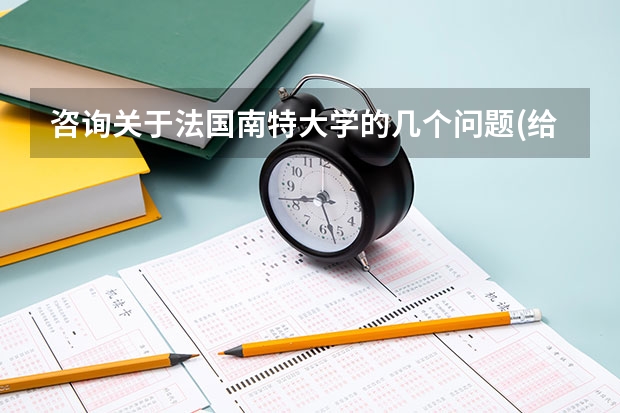 咨询关于法国南特大学的几个问题(给您30分) 法国南特商学院含金量