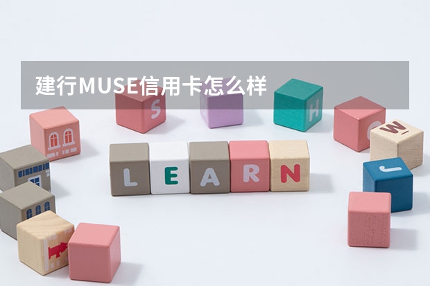 建行MUSE信用卡怎么样