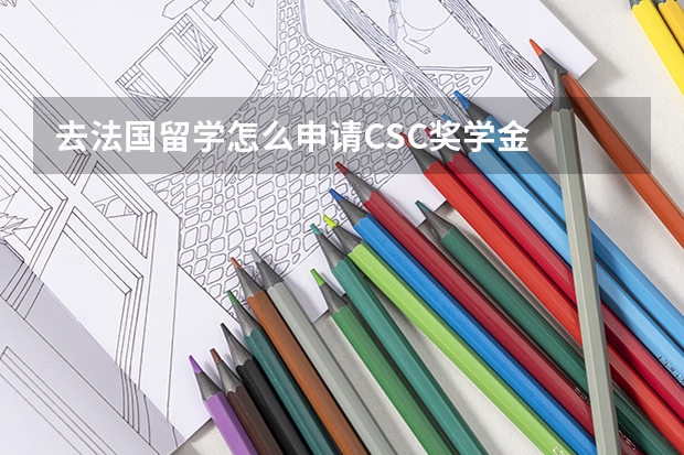 去法国留学怎么申请CSC奖学金