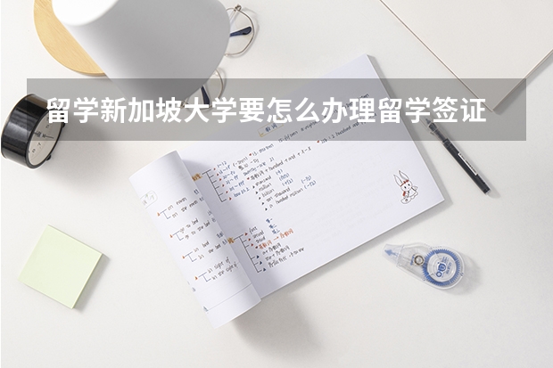 留学新加坡大学要怎么办理留学签证