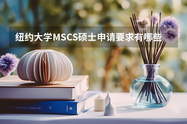 纽约大学MSCS硕士申请要求有哪些？美国留学读文理学院的好处有哪些？