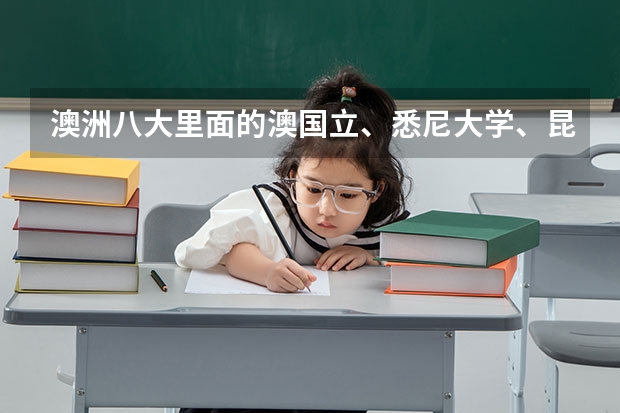 澳洲八大里面的澳国立、悉尼大学、昆士兰大学、新南威尔士，哪个更好？