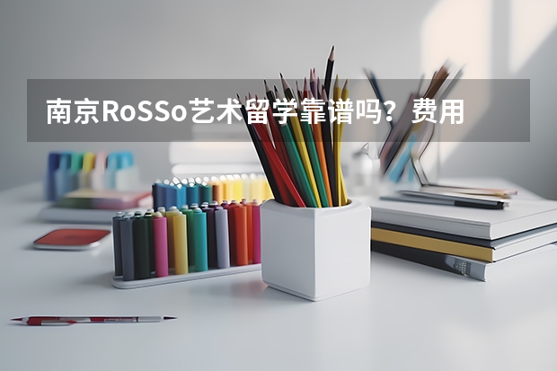 南京RoSSo艺术留学靠谱吗？费用怎么样？