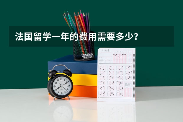 法国留学一年的费用需要多少？